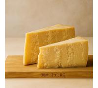 FATTORIA EMILIANA Parmigiano Reggiano DOP di Montagna 36 Mesi - Senza Lattosio - Formaggio Italiano Artigianale - Confezionato Sottovuoto (2kG (2 Punte per Pacco), 36 MESI)