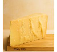 FATTORIA EMILIANA Parmigiano Reggiano DOP di Montagna 36 Mesi - Senza Lattosio - Formaggio Italiano Artigianale - Confezionato Sottovuoto (1kG (1 Punta per Pacco), 36 MESI)