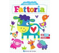 Fattoria. Grandi stickers. Con adesivi