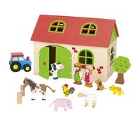Fattoria in Legno con Accessori - Gioco Educativo e Creativo