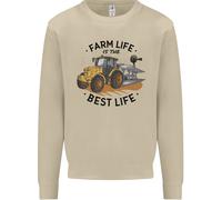 Fattoria Life Is The Best Life Agricoltura Contadino Uomo Felpa Maglione