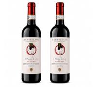 Fattoria Mantellassi Il Mago di O3 Morellino di Scansano DOCG - Sangiovese 100% - Vino Rosso Toscano Senza Solfiti Aggiunti (2 bottiglie)