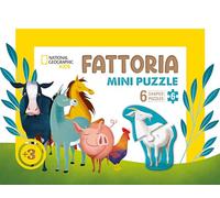 Fattoria mini puzzle. 6 puzzle sagomati. Ediz. a colori
