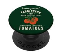 Fattoria Pomodori freschi Homegrown 1985 Giardino locale PopSockets PopGrip Adesivo