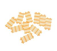 Fattoria simulazione ferroviaria recinzione modello pannello set ideale per mini fattorie e layout (giallo)