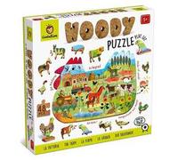 Fattoria. Woody Puzzle - animali