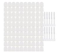 Faucet Filter Cotton Bag - Portable Splash Proof Purifier | 100 Piece Kitchen Tap Water Filter Bag for Scale Sand Limescale Silt Home Dorm Apartment Sink