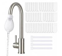 Faucet Filter Cotton Bags, Universal Faucet Filter Bag for Kitchen Sink, Multi-Layer Water Tap Cotton Filters Bag，200Pcs