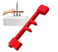 Faucet Handle Lock | With Central Pipe Fixation Universal, 9,45 x 1,97 x 0,98 inch Child Proof Faucet Guard Handle Protector | For Home Kitchen Bathroom Bar Restaurant Cafe, Prevent Flooding