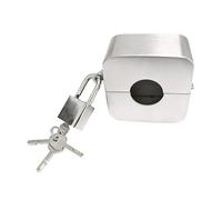 Faucet Locks Outdoor, Hose Spigot Lock For Unauthorized, Stainless Steel Garden Bib Gate Valve Protection, Protection Safety Padlocks, Use Vandalism Theft Bandit