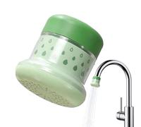 Faucet Water Filter - Splash Proof Tap Attachment, Detachable Leak Proof Tap Filter with Softener, Water Saving Spray Head Extension for Kitchen Bathroom Sink Home Hotel Restaurant Use