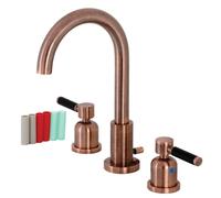 Fauceture FSC892DKLAC Kaiser Widespread Bathroom Faucet Antique Coppe