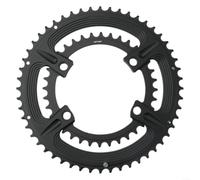 Fauhapyway 105 7075 Corona per bici da strada R7000 Set 50-34T 110BCD doppia ruota a catena compatibile con guarnitura in alluminio R8000 R9100 corona per bici da strada (52-36T)