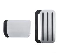 Fauhapyway 2017 Aggiornato Scorrevole Rail Acceleratore Pedale Freno Kit Per Tesla Model3 Modello Y TPE Costruzione Gomma Antiscivolo Design Migliorato Controllo di Guida (A)