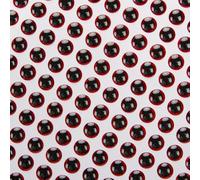Fauhapyway 500 occhi 3D per esche da pesca, 6 mm/8 mm, autoadesivi, in resina epossidica, per fai da te, realizzazione di esche e riparazioni di mosche, rosso, oro, argento (1)