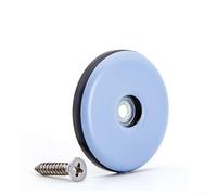 Fauhapyway Confezione da 20 feltrini per mobili, in PTFE, resistenti, per letti, divani, tavoli e sedie, resistenti ai graffi, protezione per pavimenti a vite (25 mm)