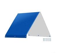Fauhapyway Copertura per baldacchino per parco giochi per bambini, 132 x 228 cm, copertura di ricambio per dondolo da giardino, copertura solare e antipioggia (210D blu)