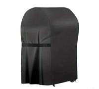 Fauhapyway Copertura resistente per barbecue in tessuto Oxford 210D, impermeabile, chiusura laterale con coulisse inferiore per Weber per Char per Broil per Landmann 77 x 67 x 110 cm (senza manico)