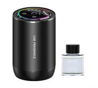 Fauhapyway Diffusore deodorante per auto 50 ml olio essenziale naturale livelli di fragranza 3 colori proiettore stella 300 giorni profumo di lunga durata (incontro)
