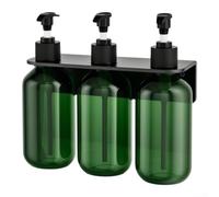 Fauhapyway Dispenser Muro 500ml Risparmio Spazio Bagno | Pompa precisa, controllo dosaggio, per ideale uso quotidiano, design ergonomico, flusso costante