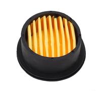 Fauhapyway Filtro compressore d'aria con elemento in spugna, silenziatore di rumore con filettatura PT da 1/2" per compressori oil-free, nero (20 mm) (elemento filtrante)