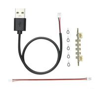 Fauhapyway IA005 Quattro Canali Scheda Distributore di Potenza PH2.0 SH1.0 Interfacce Sovracorrente Indicatori LED Moduli di Controllo Modello Stampato 3D