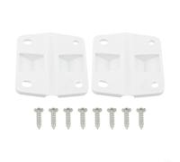 Fauhapyway Kit 2 Cerniere Frigo per portatile per coleman 5.7x5cm Bianche | Compatibile modelli 5254D, 5255D, 5227B, per ideale per campeggio, outdoor, picnic