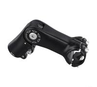 Fauhapyway Manubrio ad angolo regolabile in lega di alluminio per manubrio di estensione manubrio triplo blocco per mountain bike forcella anteriore (28,6 x 25,4 x 90)