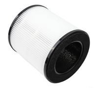 Fauhapyway MOOKA B-D02L Filtro di ricambio per purificatore d'aria H13 HEPA con sistema di filtrazione 3 in 1 a carbone attivo per la pulizia dell'aria interna domestica