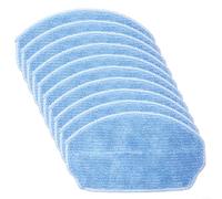 Fauhapyway Panni di ricambio in microfibra compatibili con robot aspirapolvere GOOVI BR151 BR150 blu (confezione da 10)