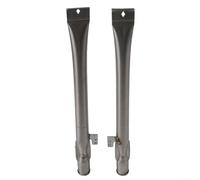 Fauhapyway Parti di ricambio per tubo bruciatore in acciaio inossidabile, per Nexgrill 720-0783E 720-0830A 720-0830D BBQ Pro Members Mark BHG Backyard (2 pezzi)