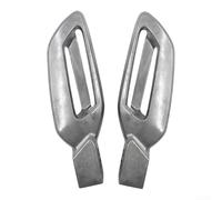 Fauhapyway Pedane per moto 1 Set Coppia Sinistra e per destra Argento Pedane(Silver)
