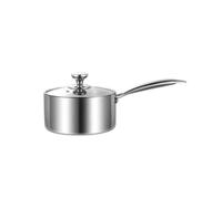 Fauhapyway Pentolino Bolli per latte 14cm per Cucina Domestica Pentolino(16CM)