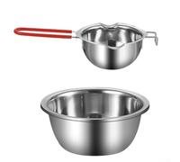 Fauhapyway Pentolino Cioccolato 12.3cm Antiaderente Pentolino Cioccolato(A) | per superficie liscia antiaderente, per calore, dimensioni compatte, perfetto per dolci, riutilizzabile