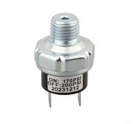 Fauhapyway Pressostato per compressore d'aria 120-150PSI 170-200PSI Regolatore di pressione elettrico regolabile 1/4NPT 1/8NPT per sistema di sospensione a tromba (170-200PSI-1/4NPT)