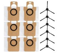 Fauhapyway Sacchetto Della Polvere Per JONR Per P20 PRO Aspirapolvere Kit di Ricambio Spazzole Laterali Borse Angolo Bordo Pulizia Manutenzione Accessori Parti