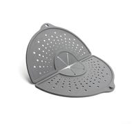 Fauhapyway Schermo Anti Schizzi Silicone 12" per calore Schermo Anti Schizzi(Gray)