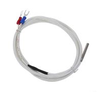 Fauhapyway Sensore termocoppia tipo K, in acciaio inox, diametro 4 mm, lunghezza 30 mm, per la produzione di ricerca o uso domestico (3 metri)