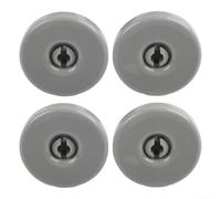 Fauhapyway Set di 4 ruote per cestello inferiore per Zanussi per Electrolux | Compatibile con Zanussi, Electrolux, Progress, facile installazione, ripristina il movimento del cestello