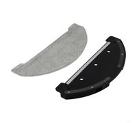 Fauhapyway Staffa di ricambio per mocio compatibile con robot aspirapolvere L11 S9 VXVC11 VXVC12 VXVC13 VXVC14 panno in microfibra (nero)