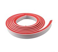 Fauhapyway Striscia Tenuta Acqua Bagno 50cm Anti-Perdita per silenzio Striscia(White 300cm)