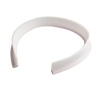 Fauhapyway Striscia Tenuta Acqua Bagno 50cm Anti-Perdita per silenzio Striscia(White 50cm)