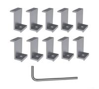 Fauhapyway Supporto per montaggio per solare 30-40mm Supporto per montaggio(40mm)