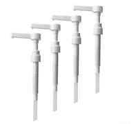 Fauhapyway Testa di pressatura in plastica bianca 10cc per bottiglie | Dose accurata da 10 cc, risultati costanti, essenziale per la cottura, meccanismo di pressione facile, riduce gli sprechi