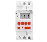 Fauhapyway Timer intelligente astronomico 85-265VAC 30A Controllo automatico del tramonto dell'alba Latitudine Longitudine Impostazioni fuso orario