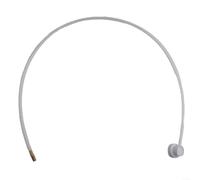 Fauhapyway Tubo di prolunga per ugello per film fluido, 6 acm, per bombolette spray, applicatore per sottoscocca per cavità e sezioni di scatole, bianco e oro