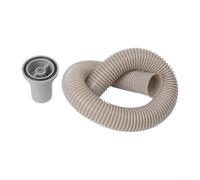 Fauhapyway Tubo di troppopieno Testa rotonda verso l'alto Lavabo Scolapiatti Lavello Della Cucina Accessorio Grigio PP PVC Design Innovativo Facile Installazione
