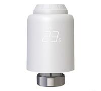 Fauhapyway Valvola di riscaldamento domestica intelligente WiFi, per valvola termostatica del radiatore TRV con attivazione vocale, per controllo app smartphone e compatibilità con vari sistemi di