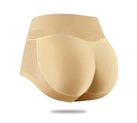 Fauhsto Guaina Contenitiva Donna Slip Vita Alta Mutande Imbottite Push Up Glutei Seamless Mutandine dello Shaper Invisibile Underwear Pantaloncini