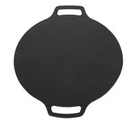 Fauitay Bistecchiera coreana con 6 strati di rivestimento antiaderente per fornello a gas, doppia maniglia rotonda, piastra per campeggio all'aperto (29 cm)